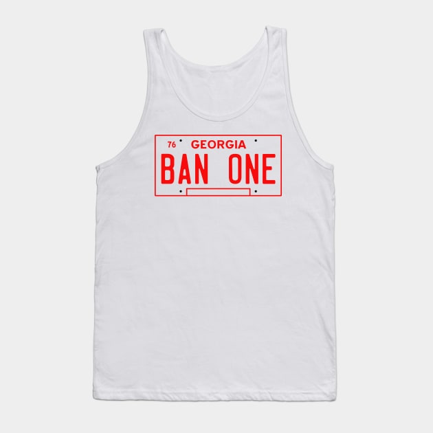 BAN-ONE Tank Top by old_school_designs